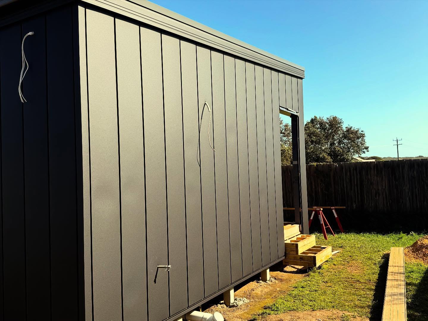 Home extension in progress